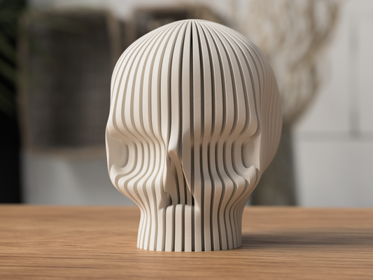 Totenkopf mit LED-Kerze – Einzigartige Deko für Zuhause & Halloween